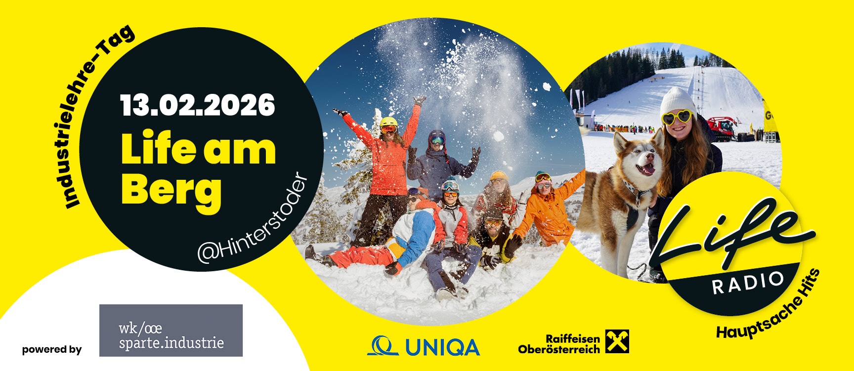 Industrielehre-Tag - Life am Berg